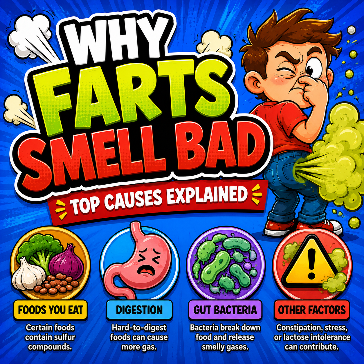 Why Your Farts Smell So Bad: Top Causes Explained